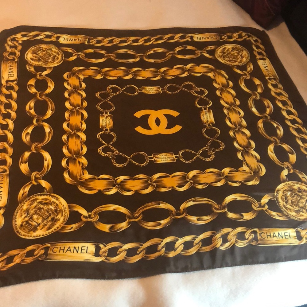100% Authentic Chanel scarf